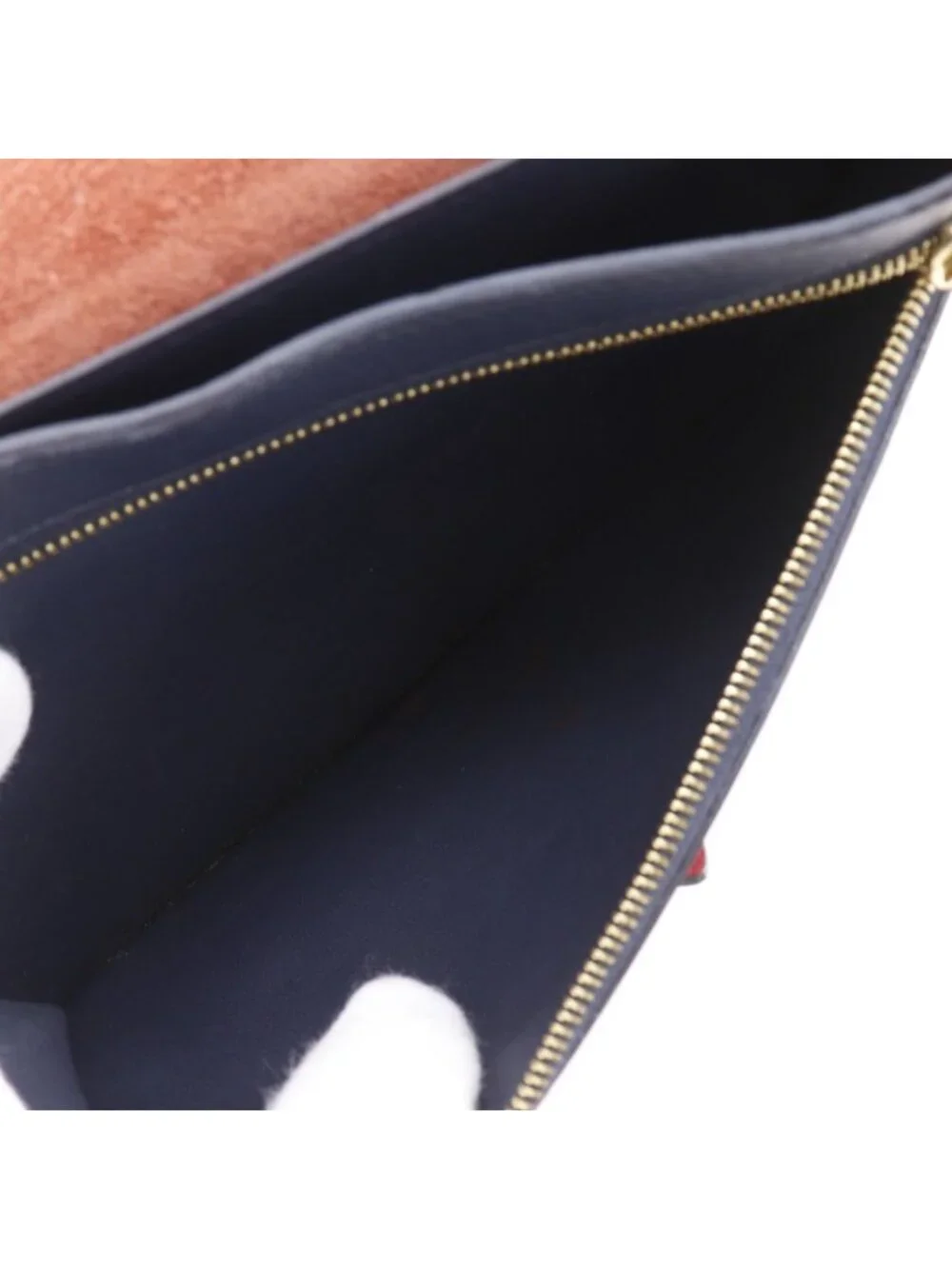 Celine Large Strap Multi Function Calf Red Wallet